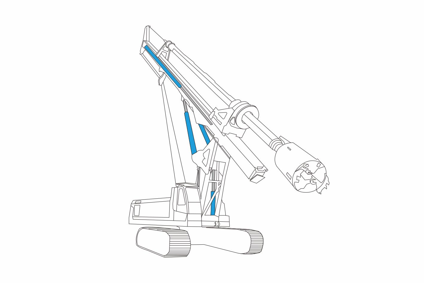 Rotary Drilling Rig Cylinders
